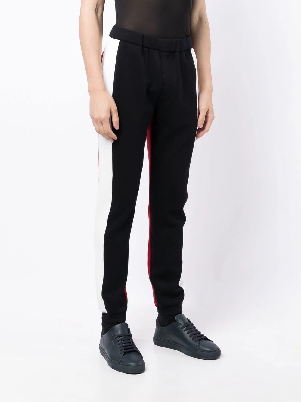 Emporio Armani colour-block panelled track pants - Image 2
