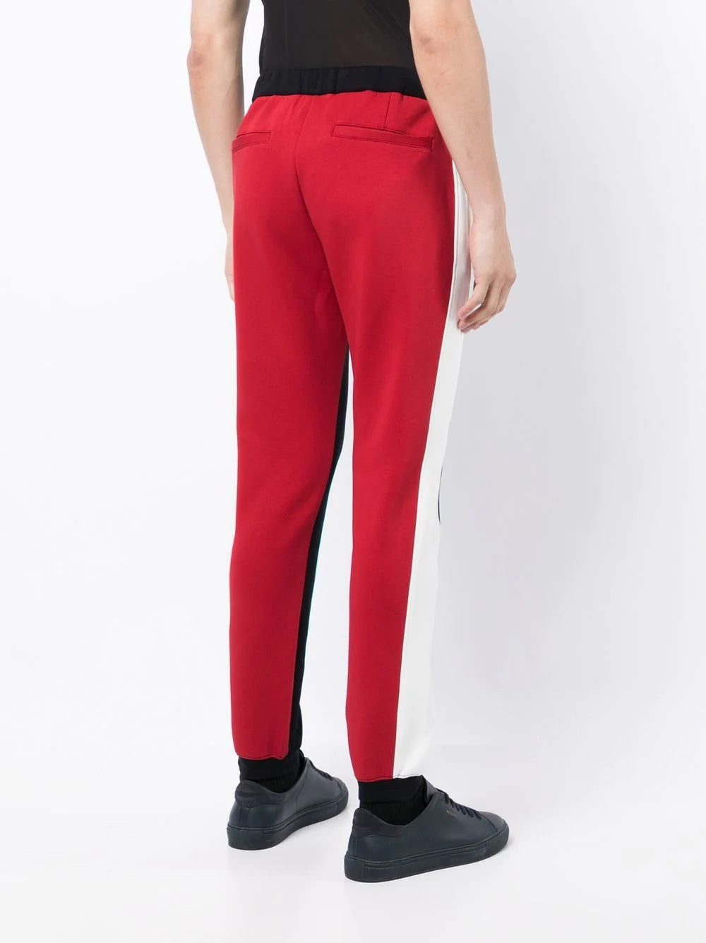 Emporio Armani colour-block panelled track pants - Image 3