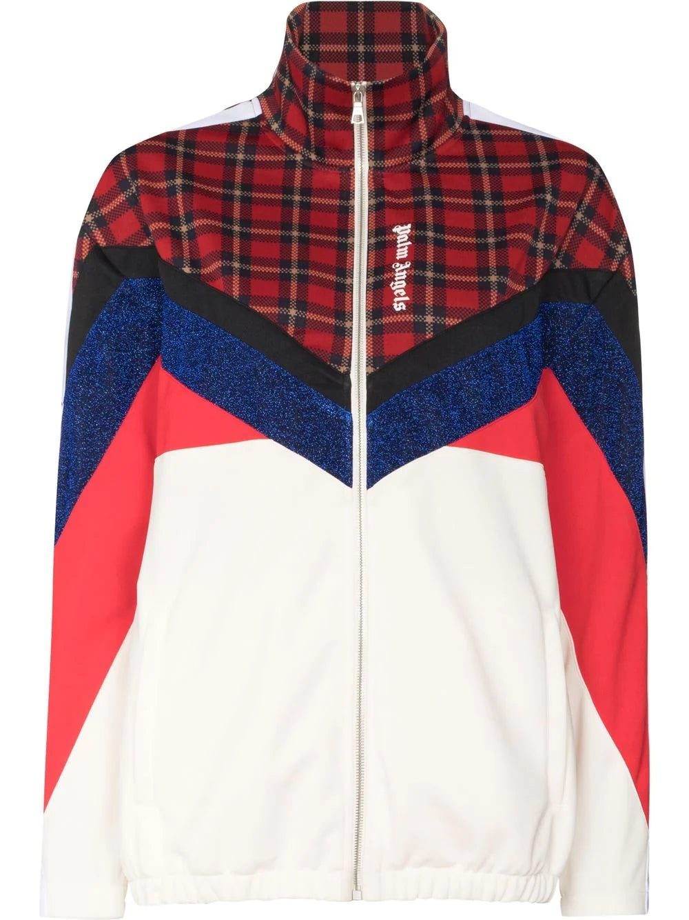 Palm Angels colour-block track jacket