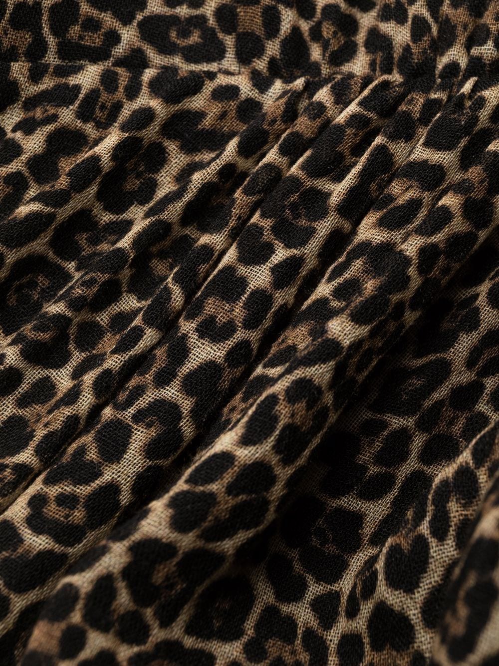 Saint Laurent leopard-print short dress - Image 5