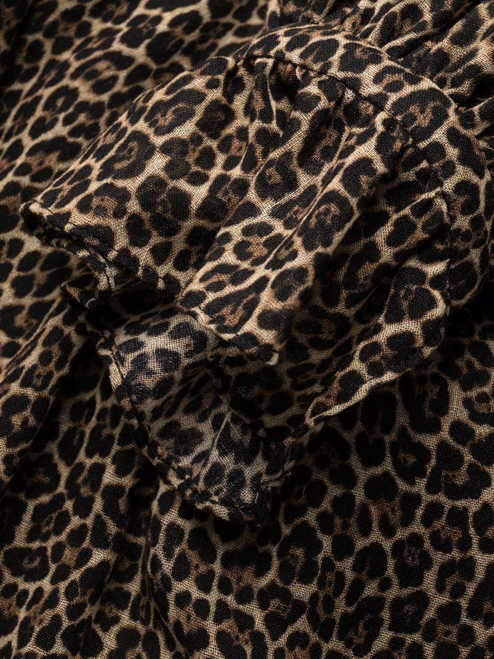 Saint Laurent leopard-print short dress - Image 6