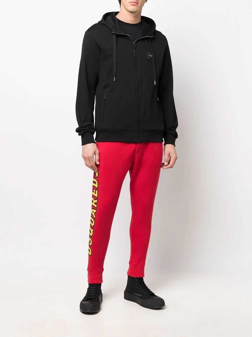 Dsquared2 logo-print track pants - Image 2