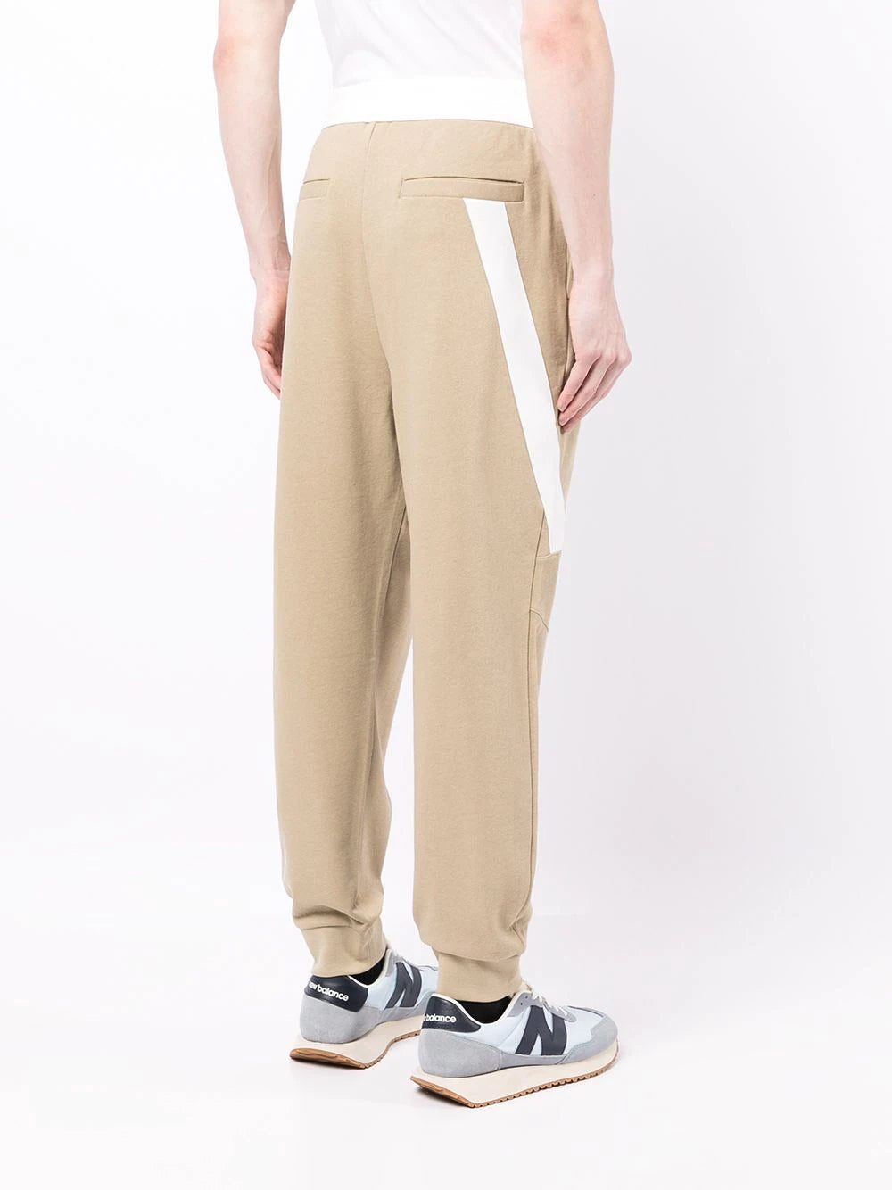 Armani Exchange logo-patch track pants - Image 4