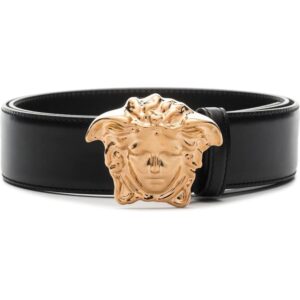 Versace Medusa-plaque buckle-fastening belt
