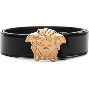 Versace Medusa-plaque buckle-fastening belt