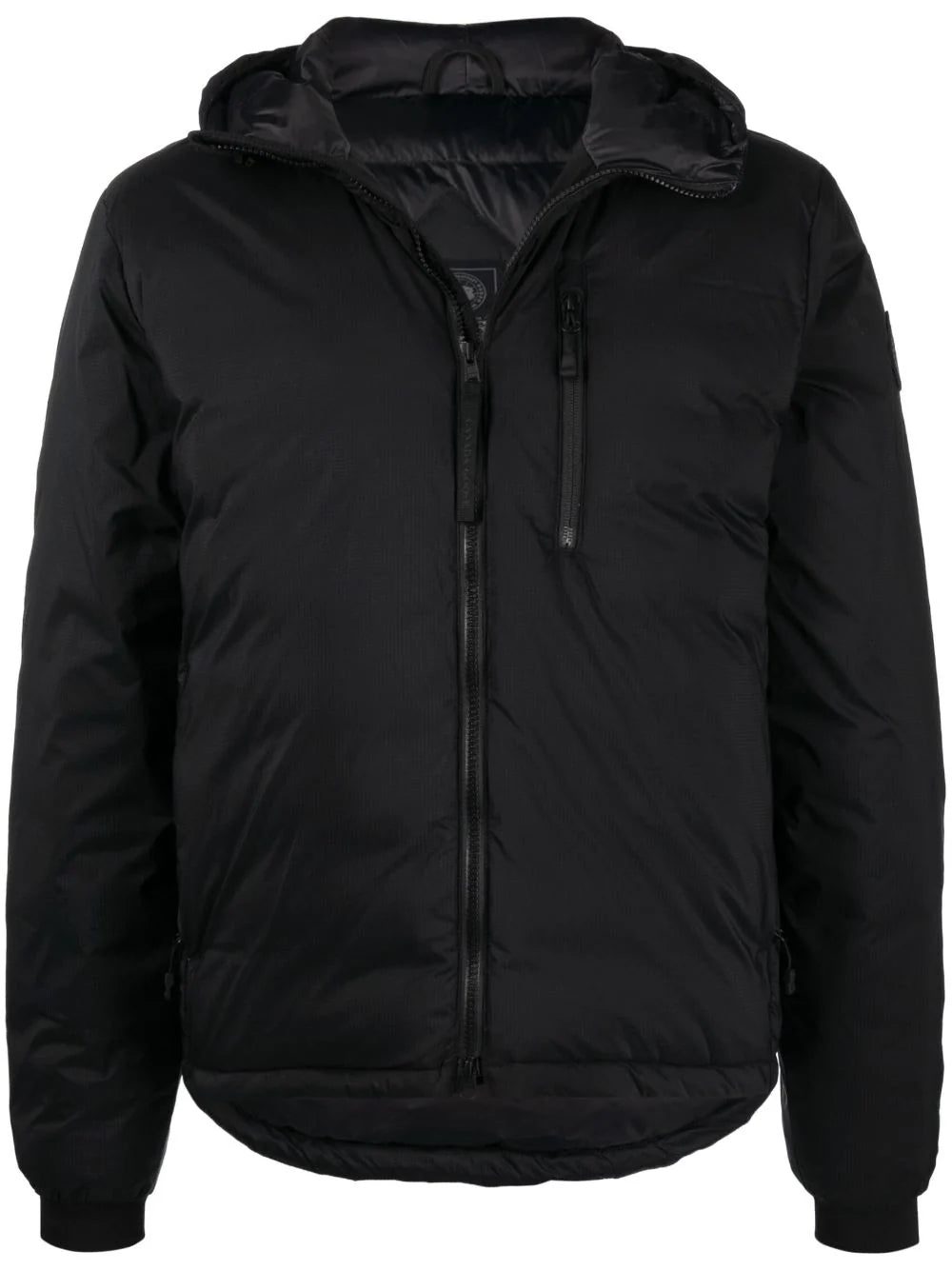 Canada Goose hooded feather-down padded jacket
