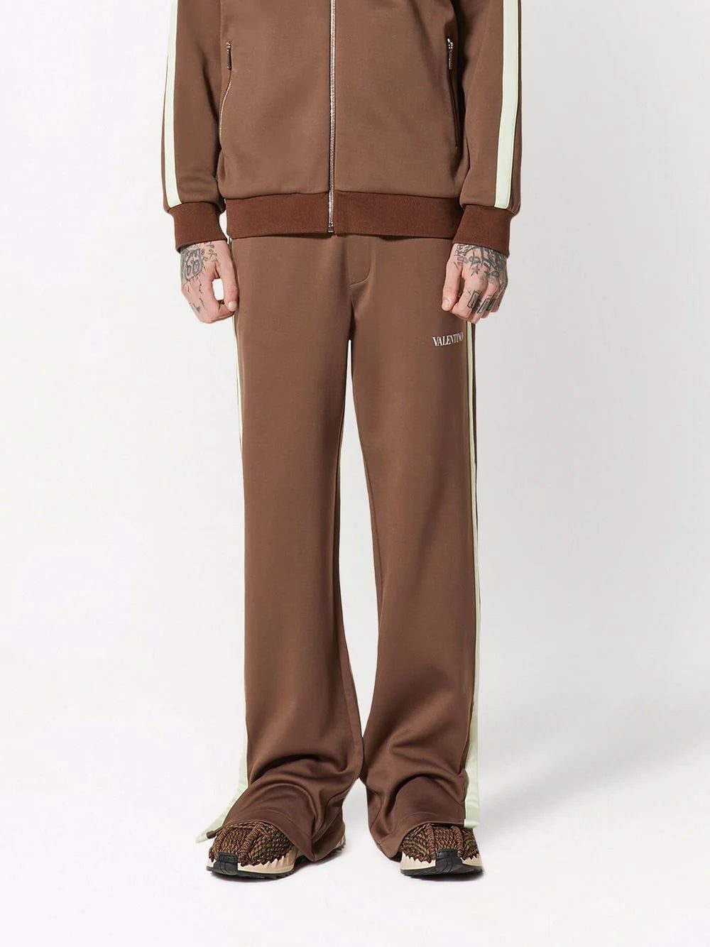 Valentino logo-print track pants - Image 3