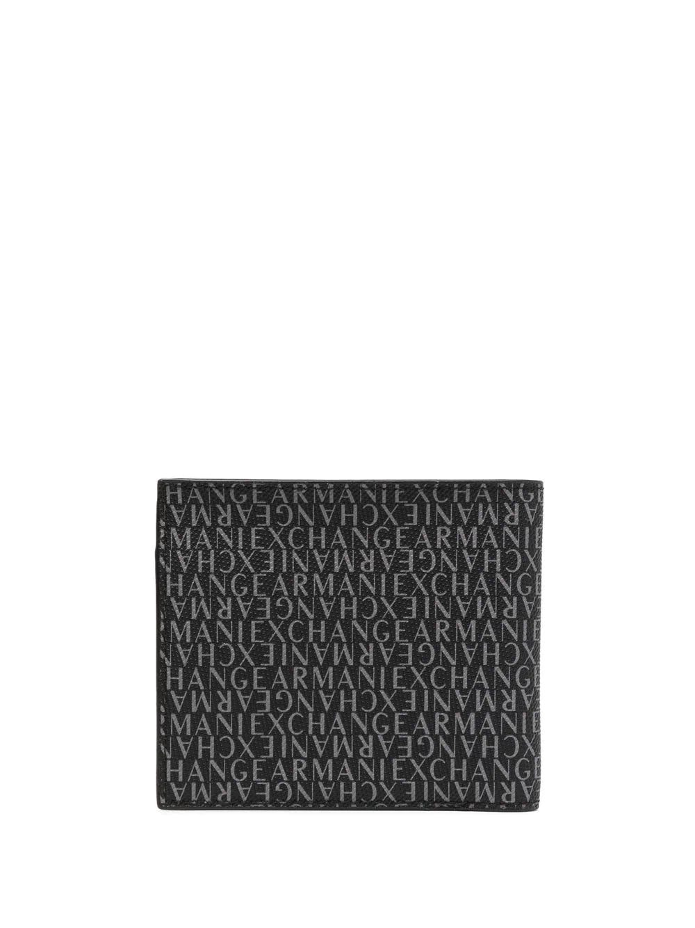 Armani Exchange logo-print bi-fold wallet - Image 2