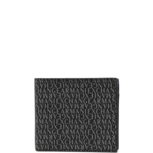 Armani Exchange  logo-print bi-fold wallet