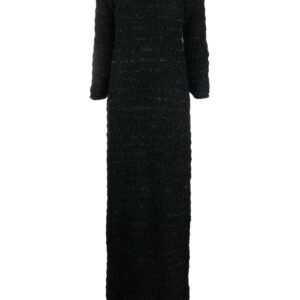 Balenciaga  tweed button-back dress