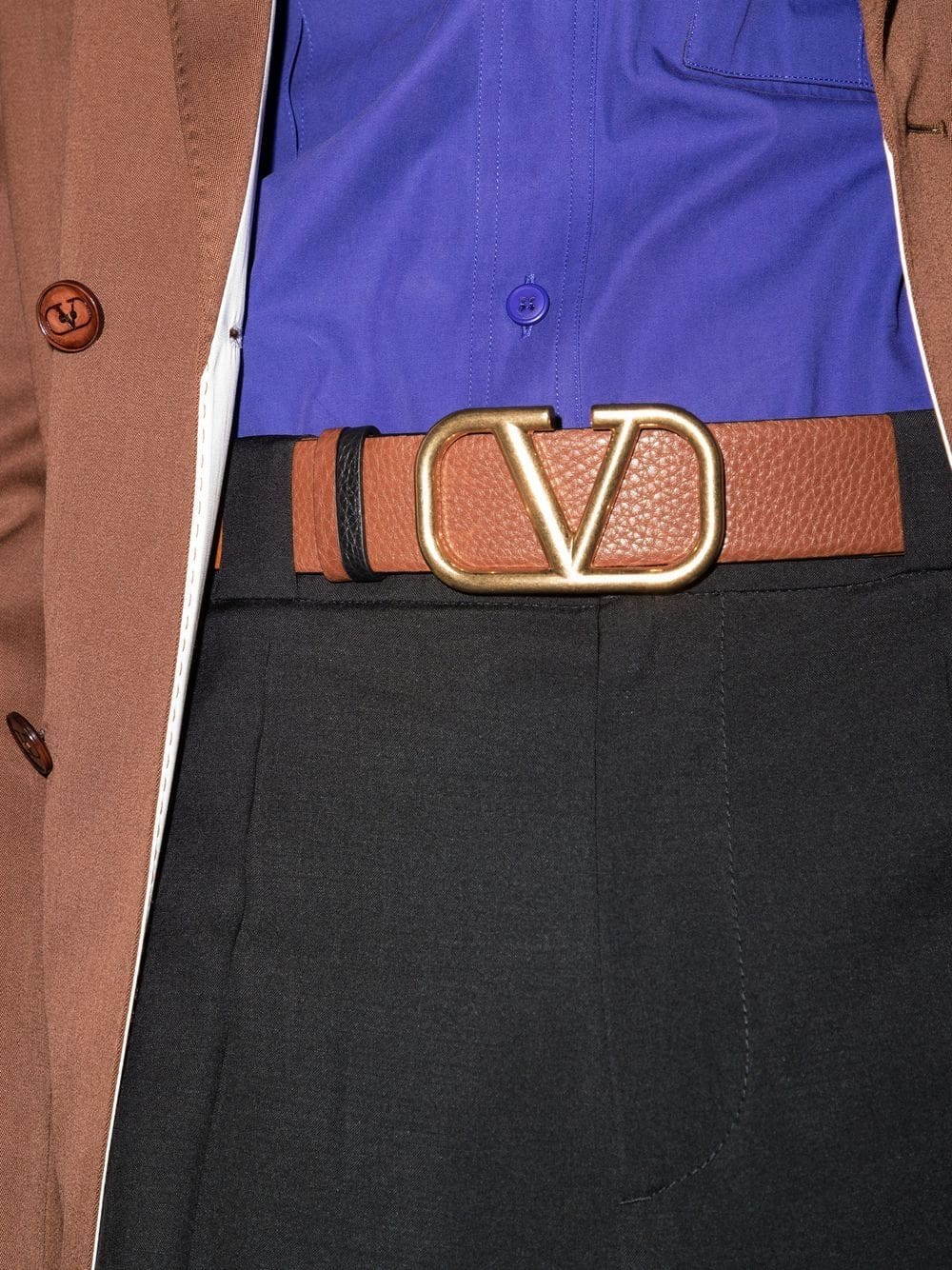 Louis Vuitton lVLOGO reversible leather belt - Image 2