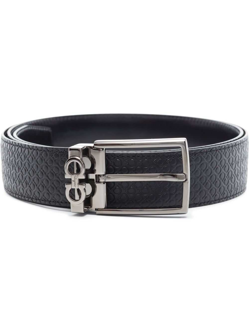 Ferragamo Gancini-motif leather belt