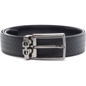 Ferragamo Gancini-motif leather belt