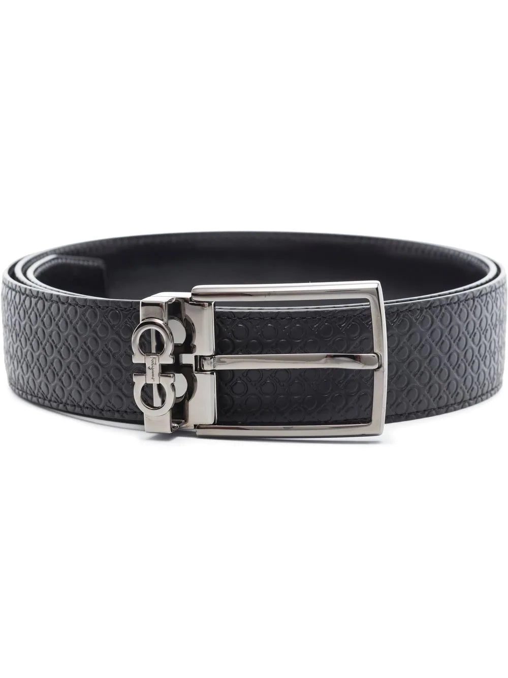 Ferragamo Gancini-motif leather belt