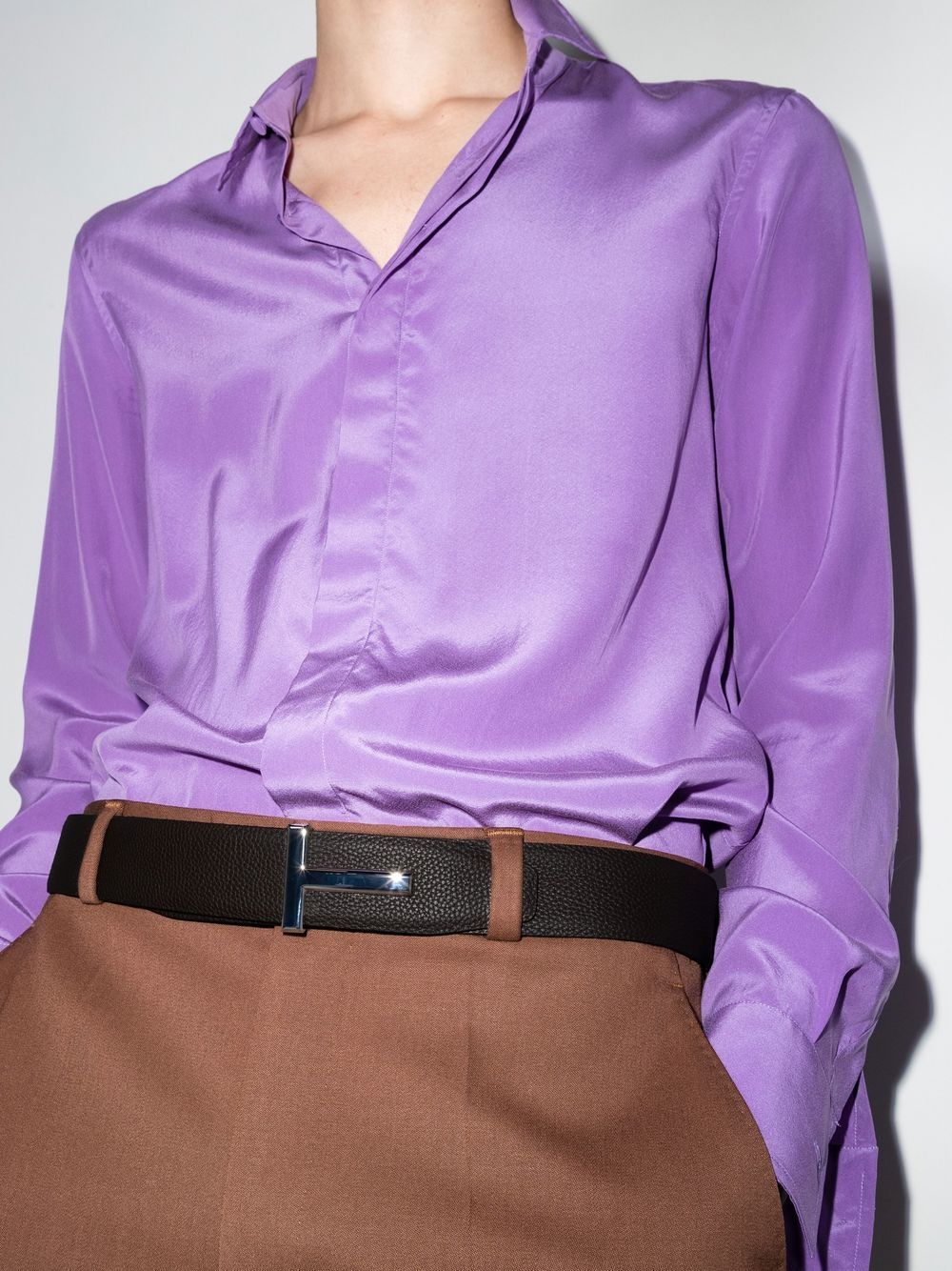 Tom Ford T-plaque reversible belt - Image 2