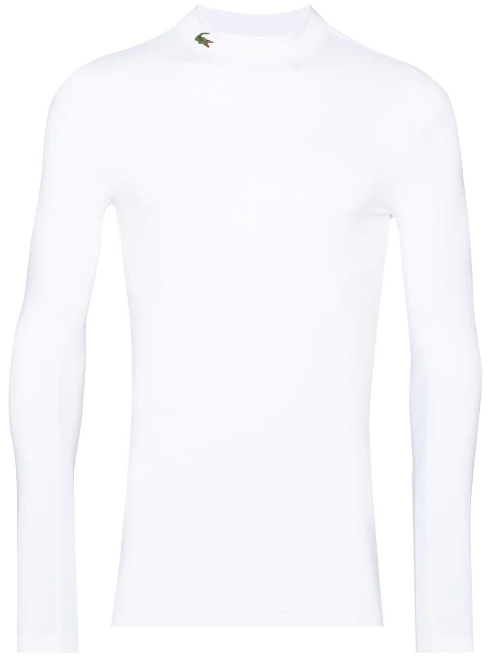 Lacoste logo-embroidered polo shirt