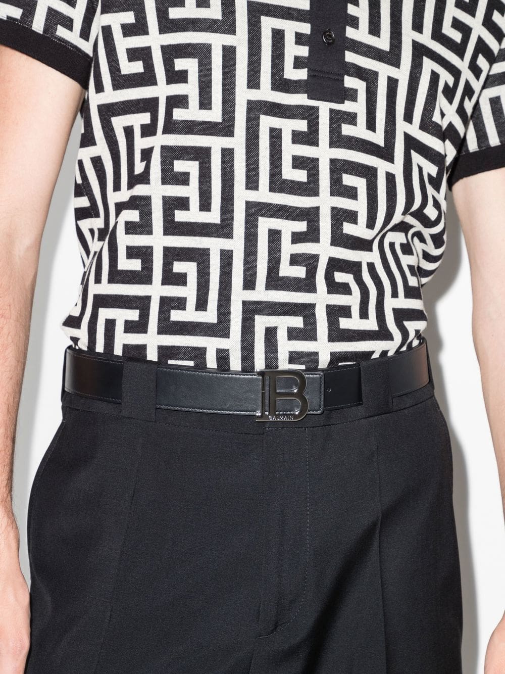 Louis Vuitton logo-plaque buckled belt - Image 2