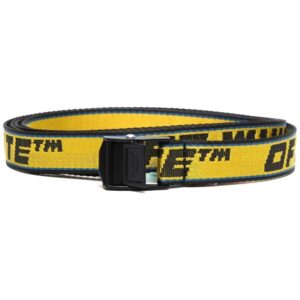 Off-white logo-print industrial belt