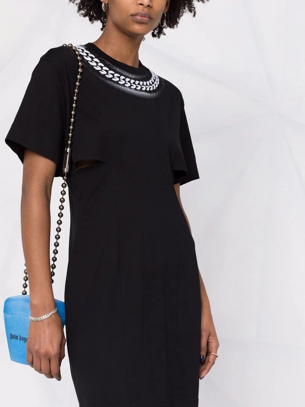 Givenchy chain-print T-shirt dress - Image 3
