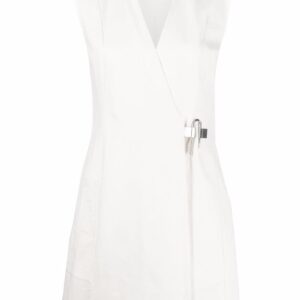 Givenchy 4G padlock denim mini dress