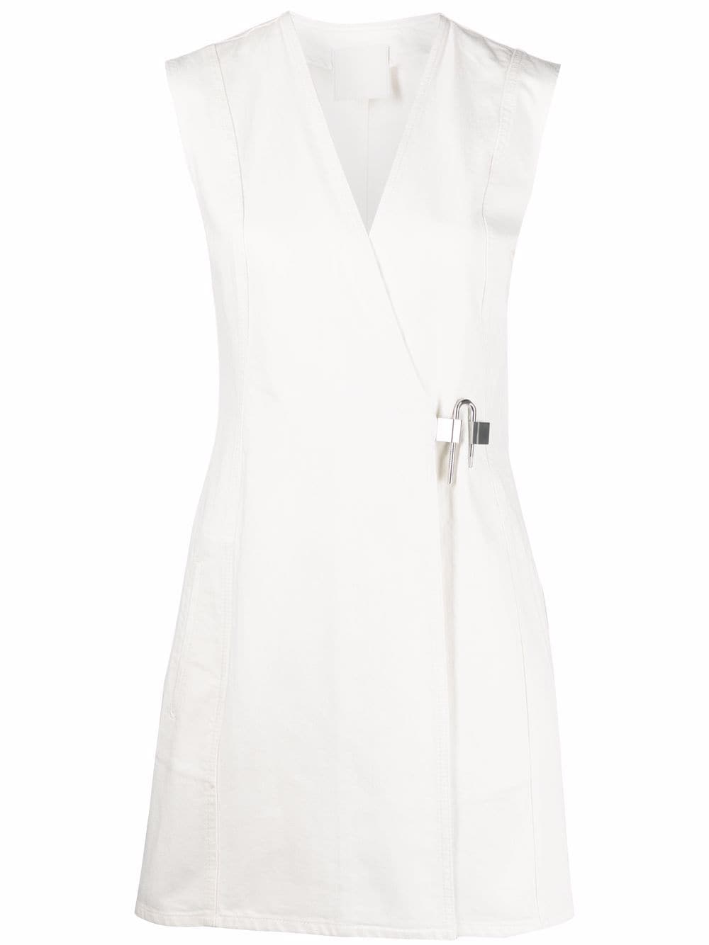 Givenchy 4G padlock denim mini dress