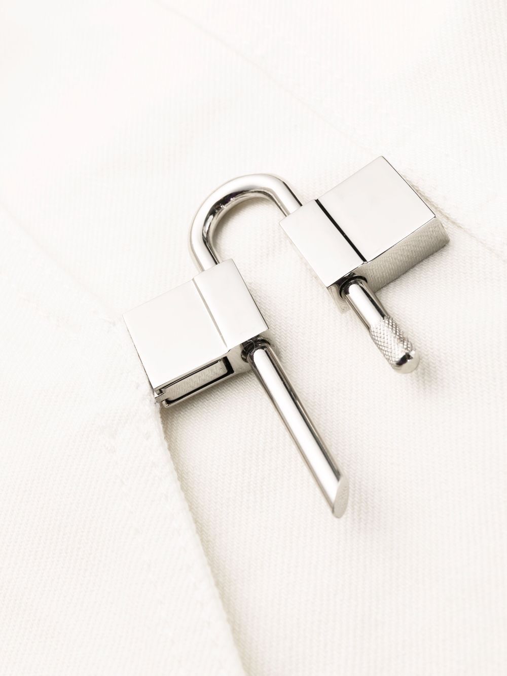 Givenchy 4G padlock denim mini dress - Image 6