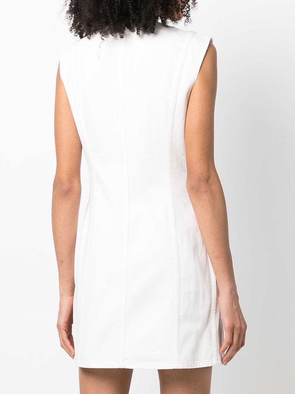 Givenchy 4G padlock denim mini dress - Image 4