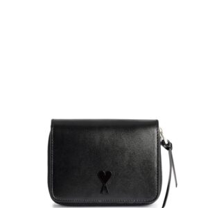 AMI Paris Ami de Coeur bi-fold leather wallet