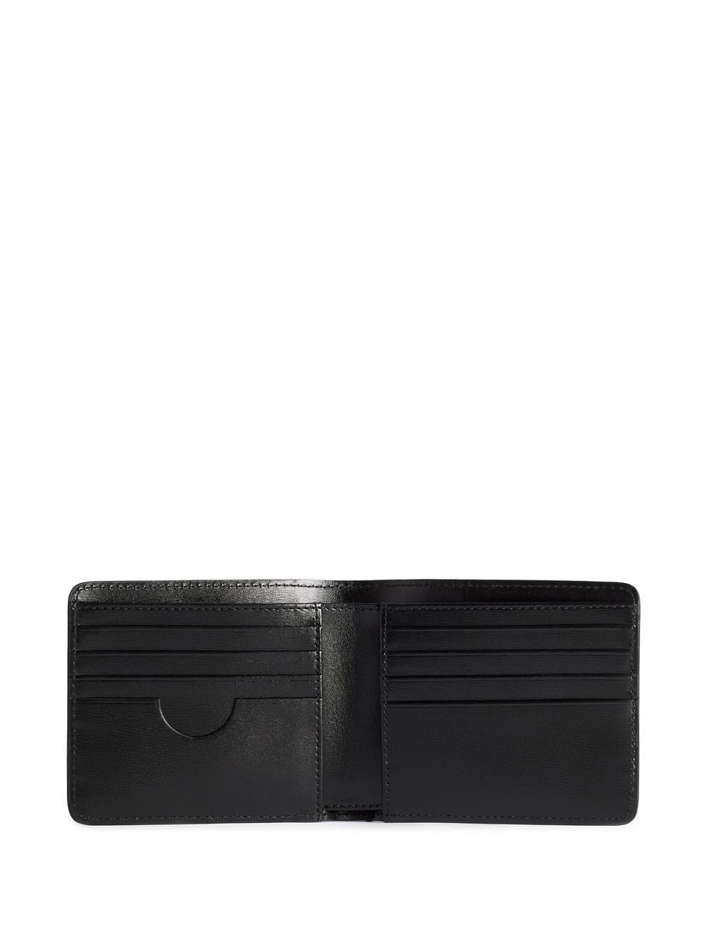 AMI Paris logo-plaque bi-fold leather wallet - Image 3