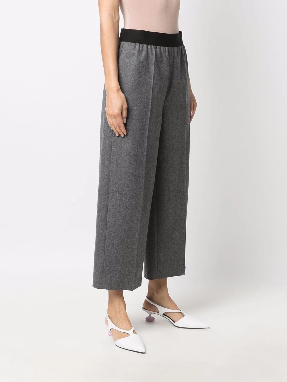 Stella McCartney cropped flannel trousers - Image 3