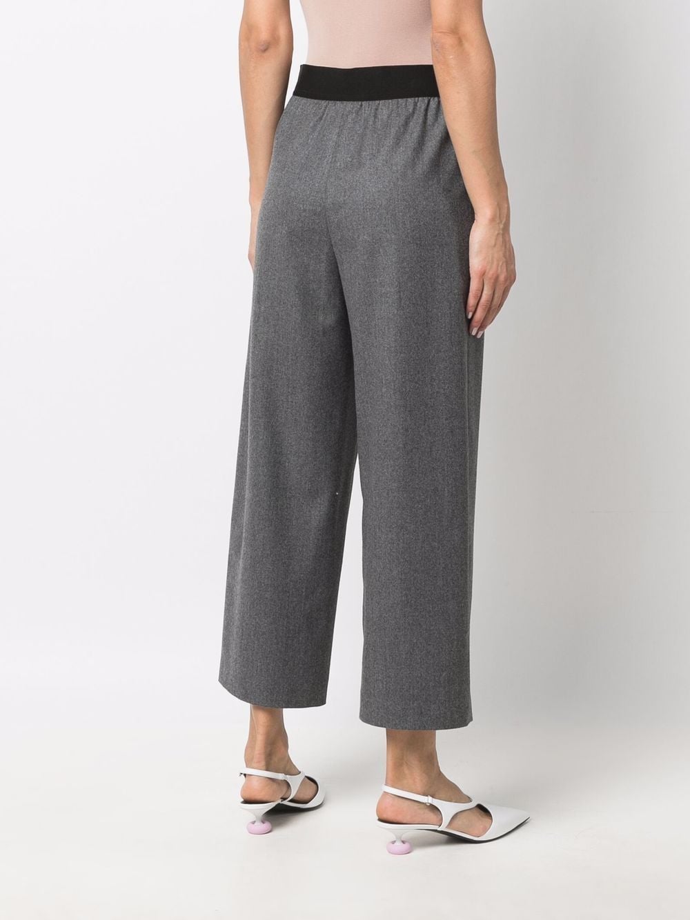 Stella McCartney cropped flannel trousers - Image 4