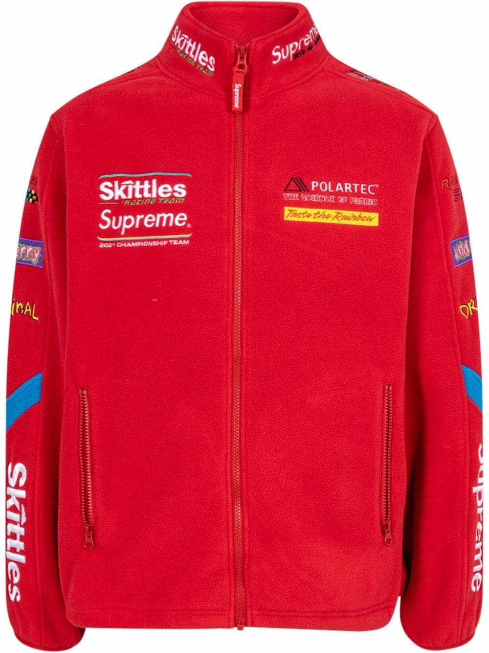 Supreme x Skittles x Polartec jacket