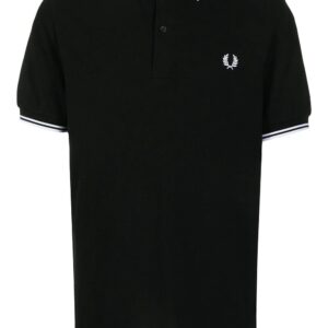 Fred Perry logo-embroidered polo shirt