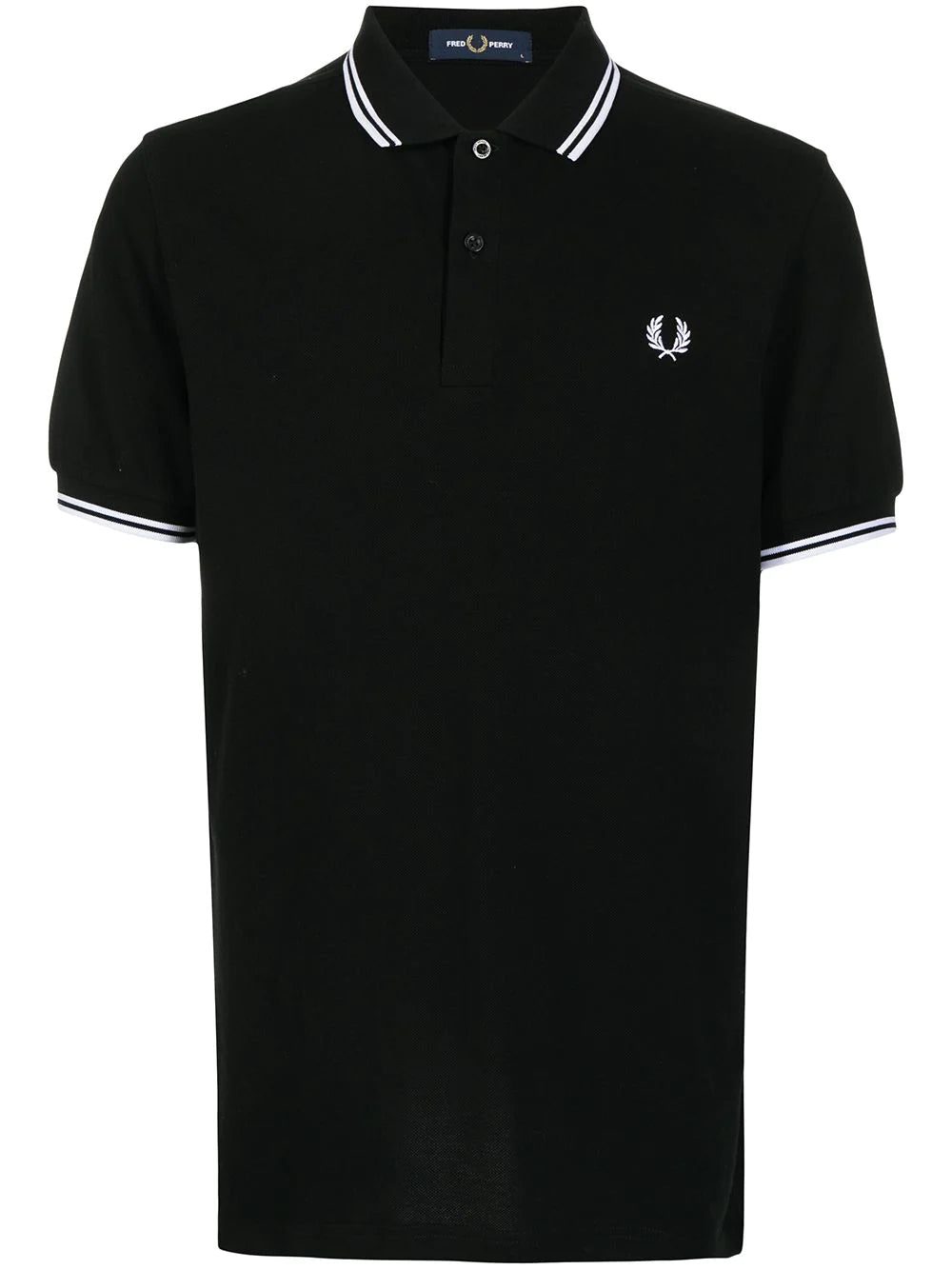 Fred Perry logo-embroidered polo shirt