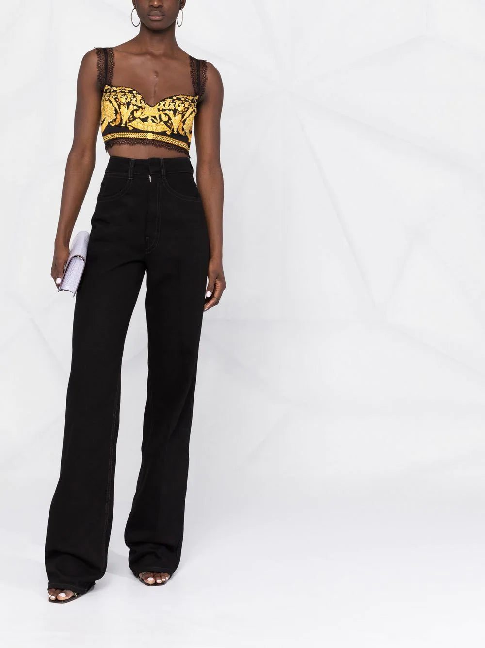 Versace baroque-print top - Image 2