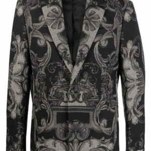 Versace  single-breasted wool jacket