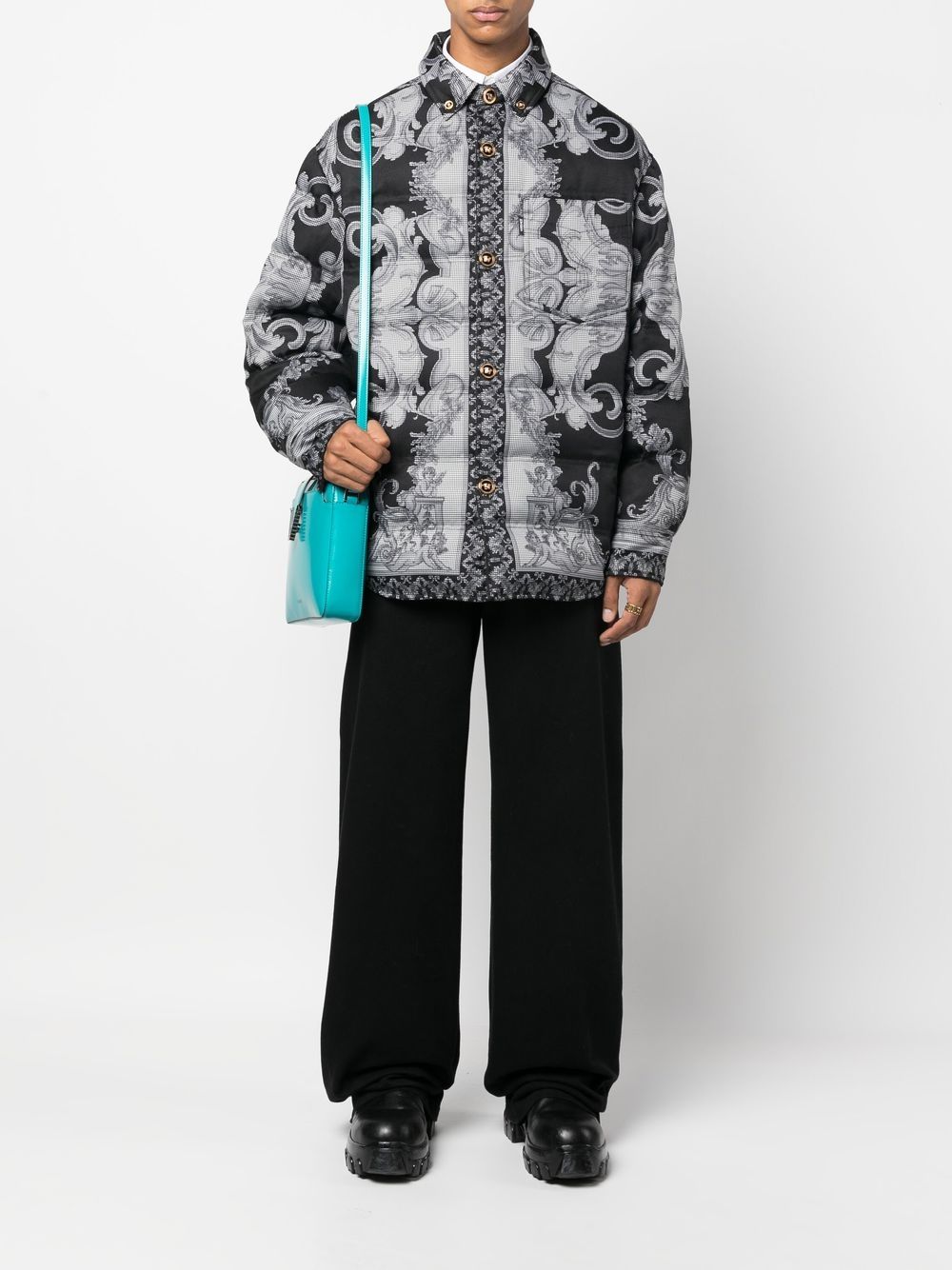 Versace Barocco print jacket - Image 5