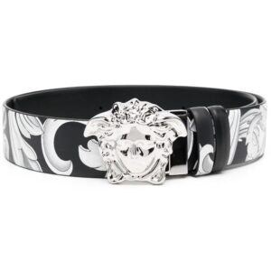 Versace Medusa Head-buckle leather belt