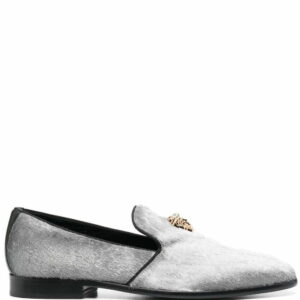 Versace Medusa-head slippers