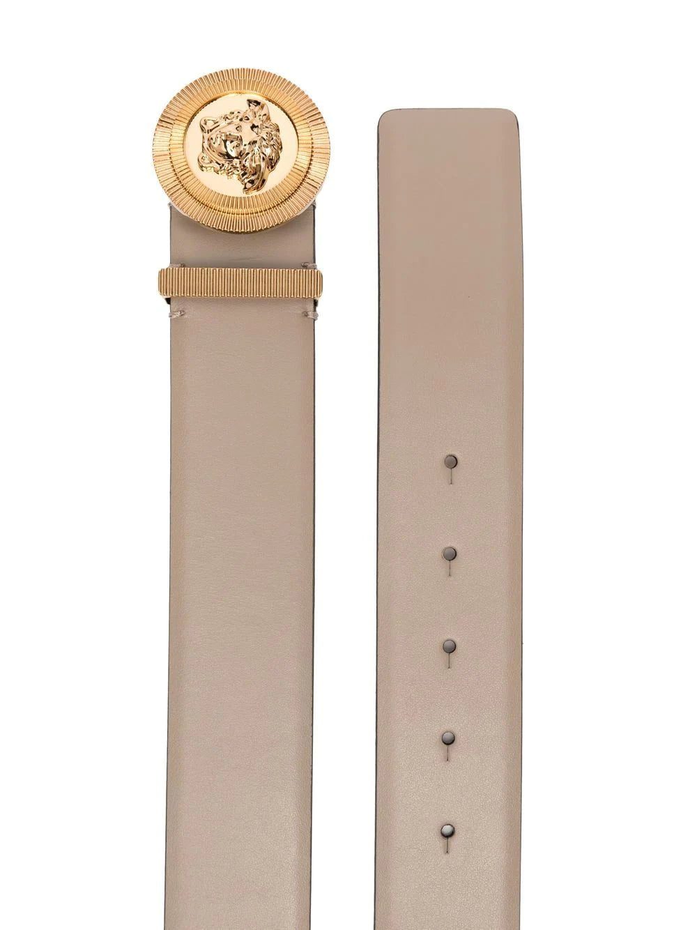 Versace Medusa-coin leather belt - Image 2