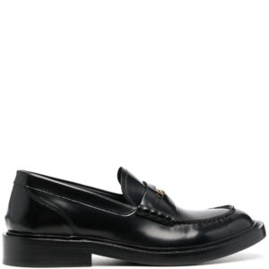 Versace  Medusa-head leather loafers