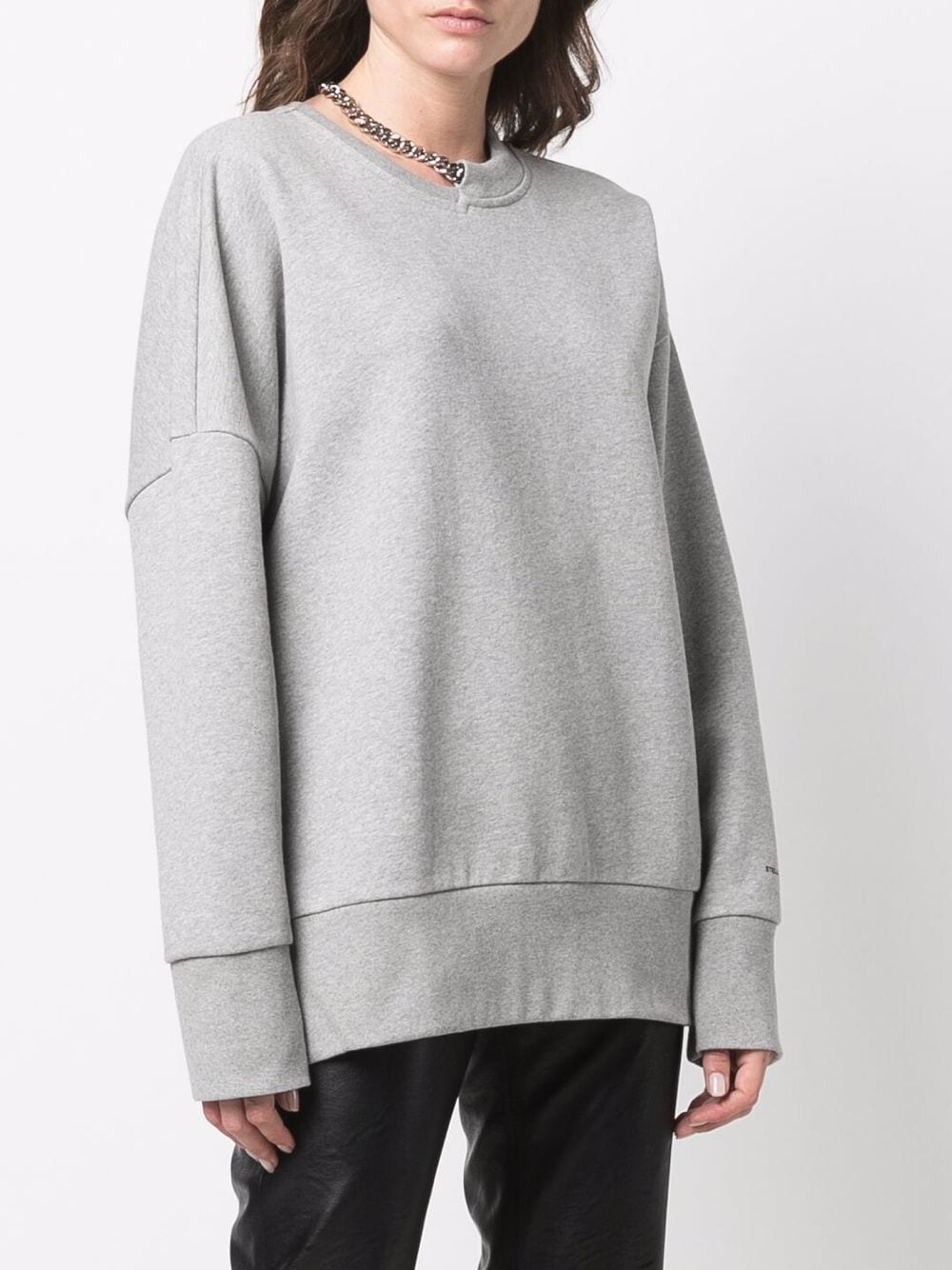 Stella McCartney Falabella chain-embellished sweatshirt - Image 3