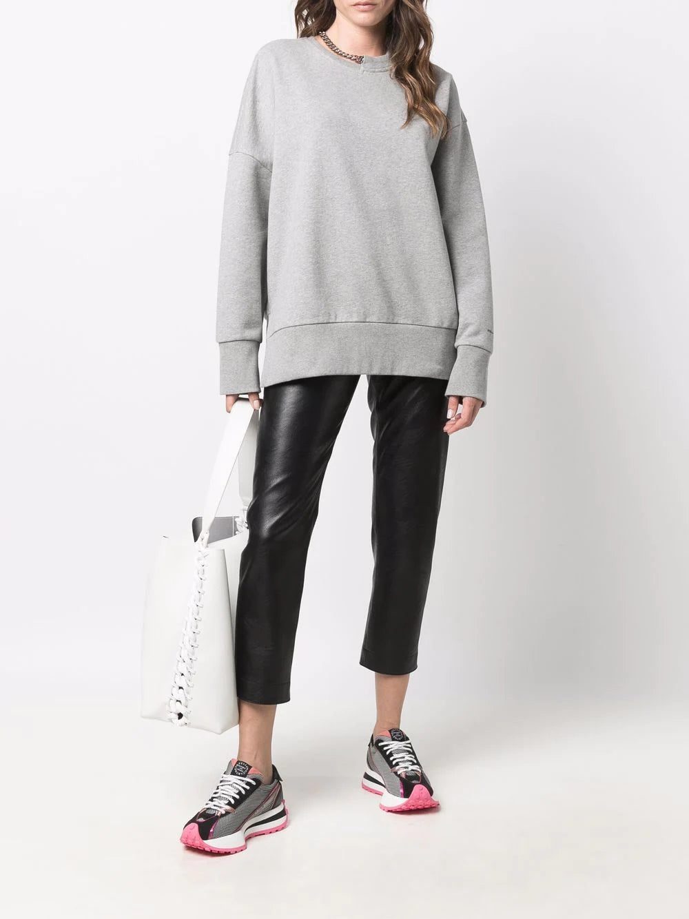 Stella McCartney Falabella chain-embellished sweatshirt - Image 2