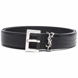 Louis Vuitton lcroc-embossed leather belt