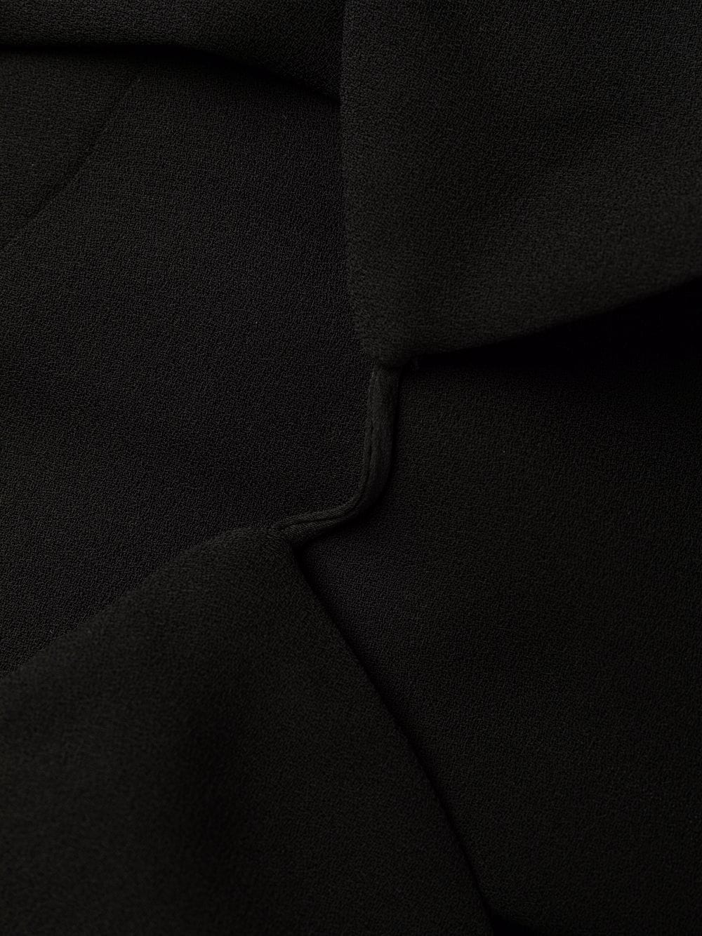 Saint Laurent open-back crepe dress - Image 8