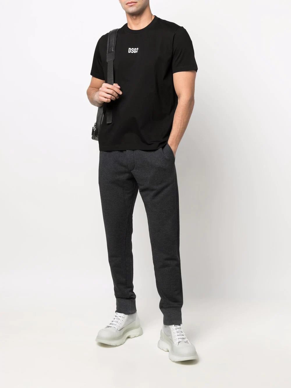 Dsquared2 logo-print track pants - Image 2