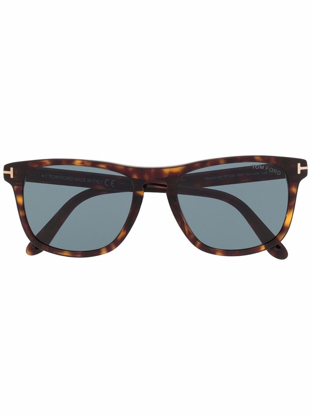 TOM FORD Eyewear tortoiseshell-effect square sunglasses