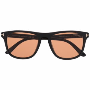Tom Ford Eyewear logo square tinted sunglasses