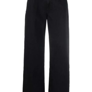 Diesel  cropped high-waist jeans
