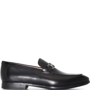 Ferragamo  Gancini plaque loafers